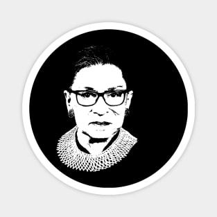 Notorious RBG Retro Magnet